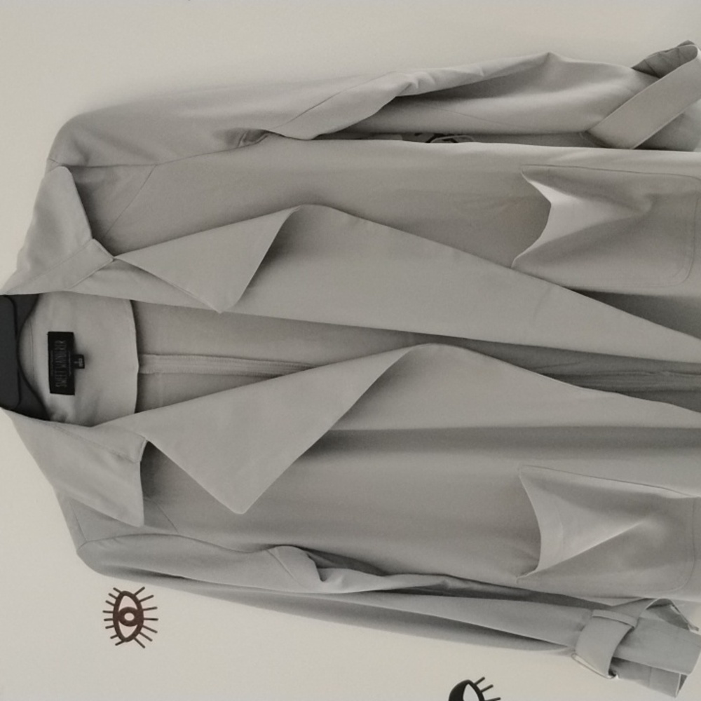 Trench coat of sweet girls dreams. Lightweight and beautiful seafoam color.